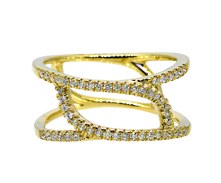 14KY Diamond Fashion Ring