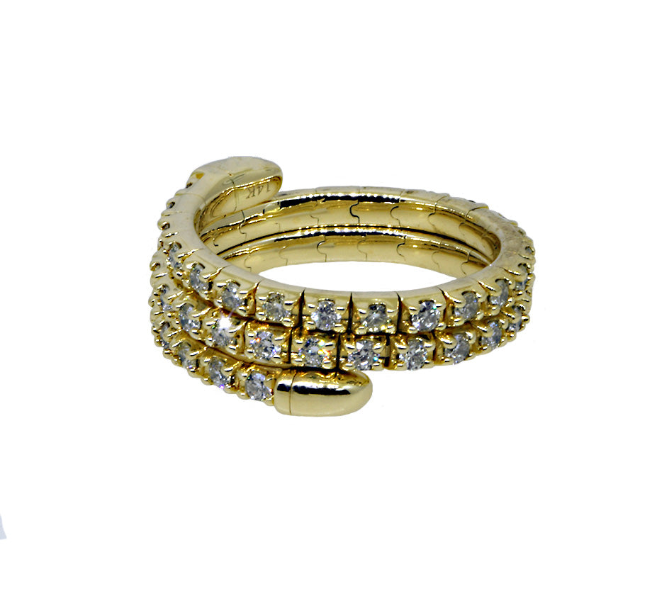 Diamond Wrap Around Ring