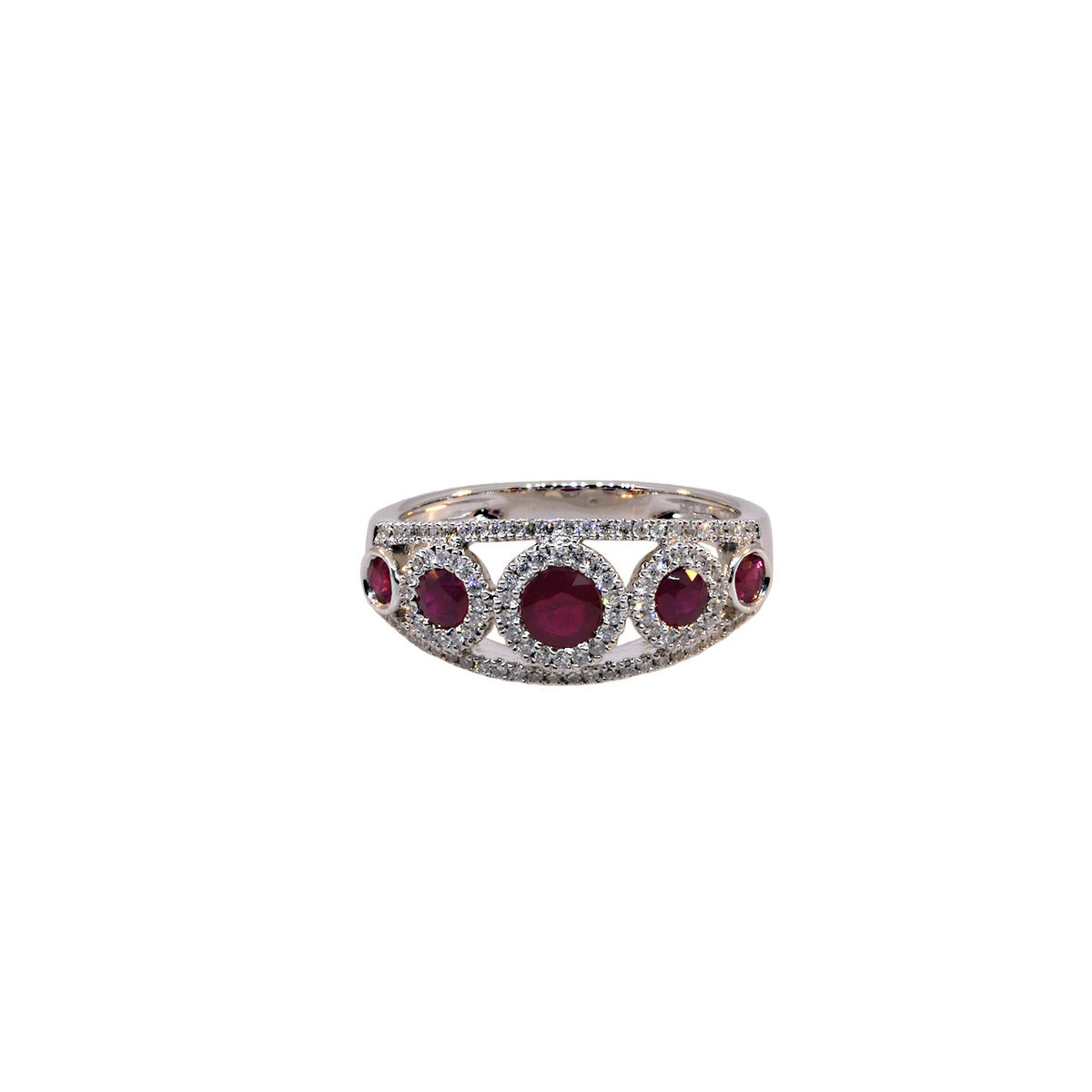 Ruby and Diamonds Ring