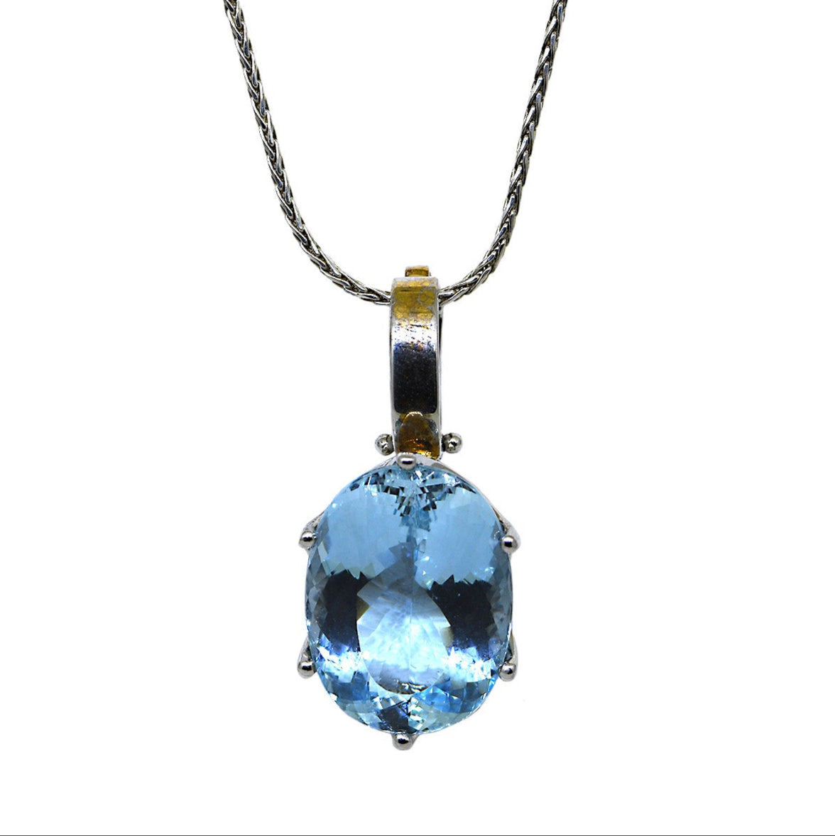 Aquamarine Pendant