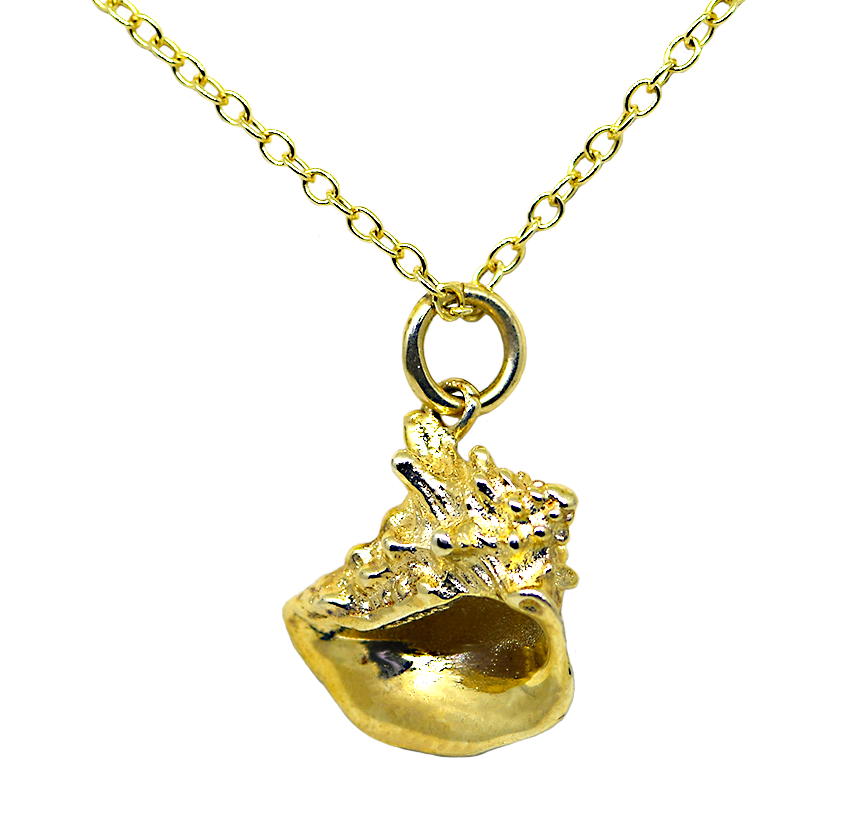 Conch Shell Charm Pendant