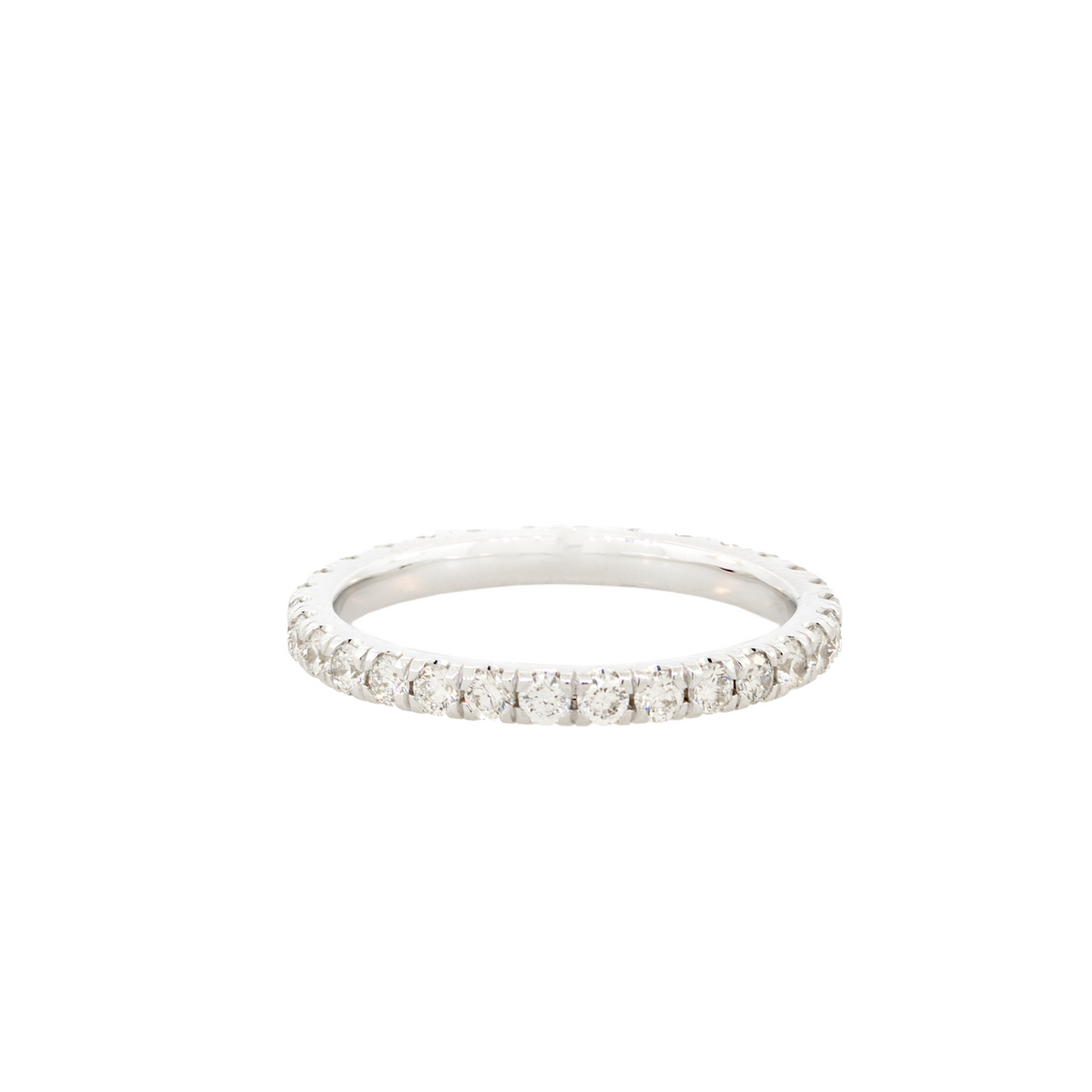 18KW 2.30gm Diamond Eternity Band