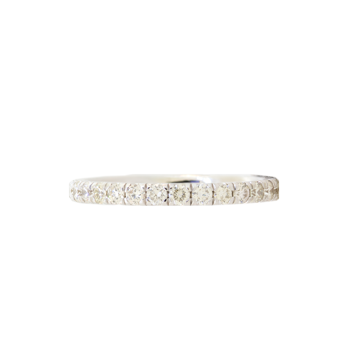 18KW 2.30gm Diamond Eternity Band