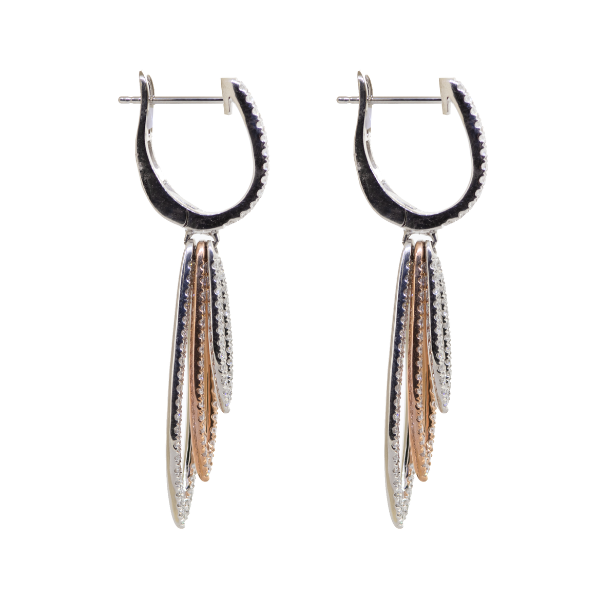 Diamond Dangle Earrings