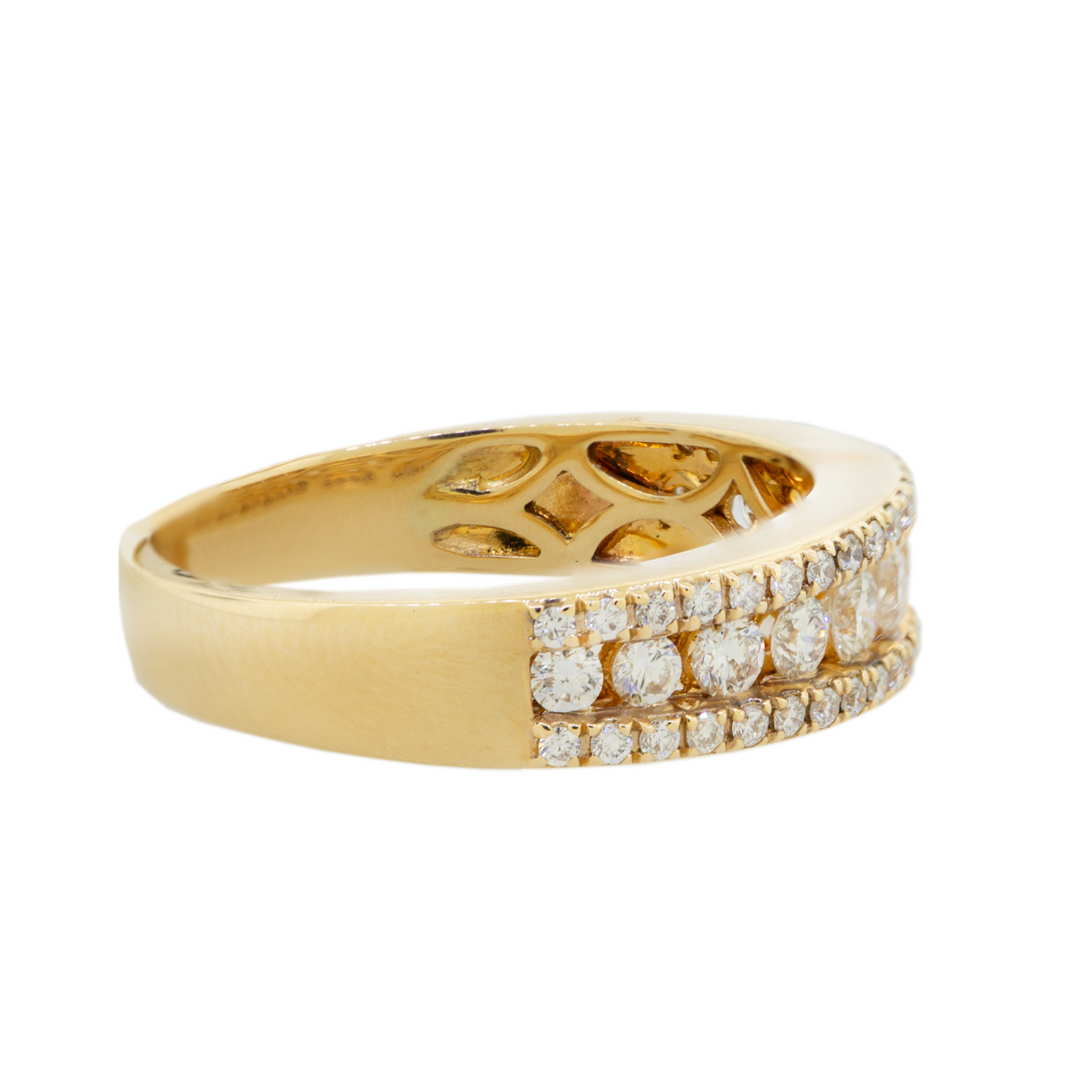 14K Diamond Fashion Ring