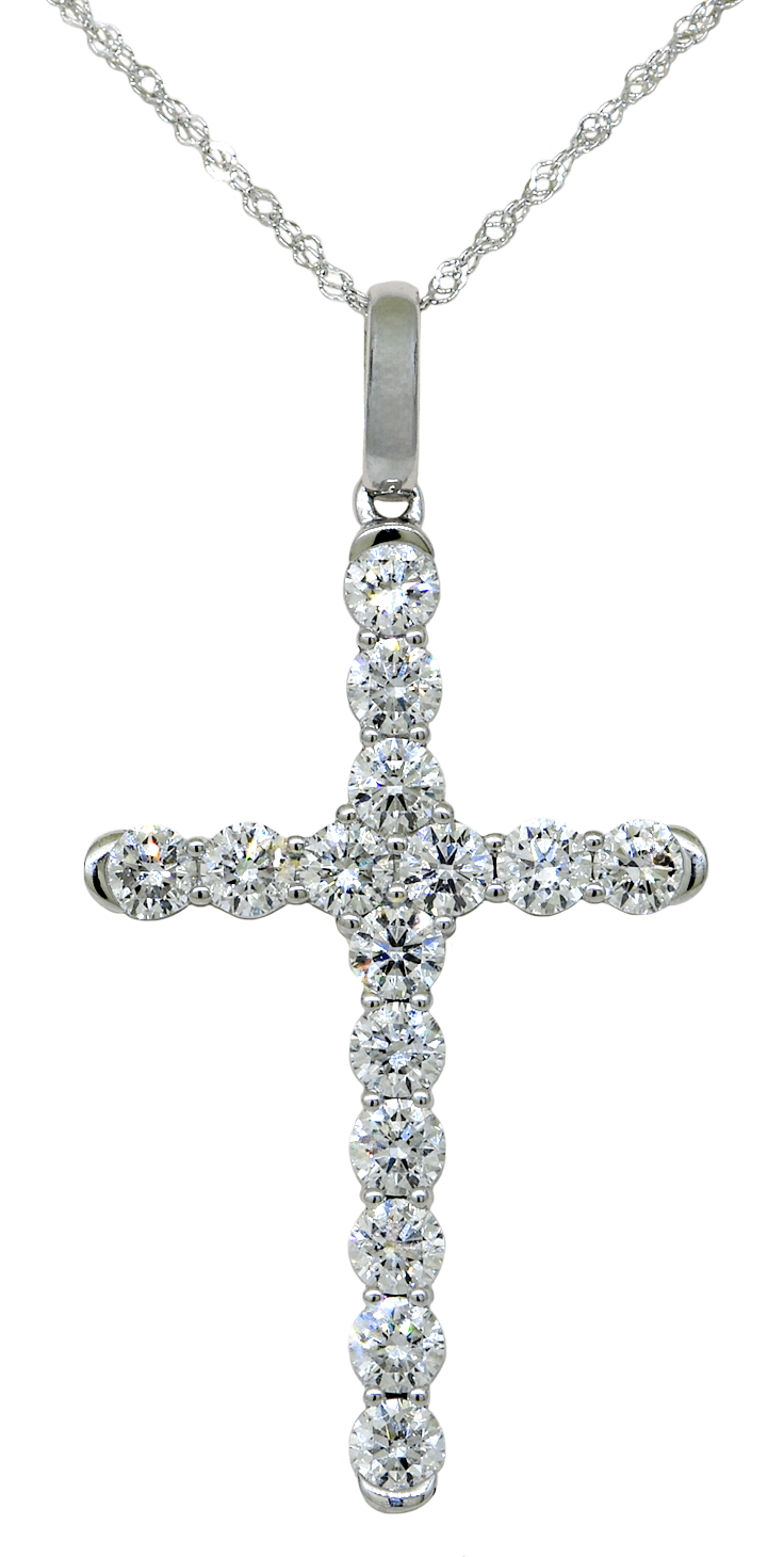 Diamond Cross Pendant