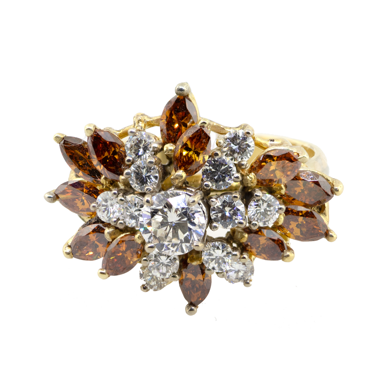 14K Diamond Fashion Ring