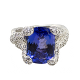 14K Tanzanite & Diamond Ring
