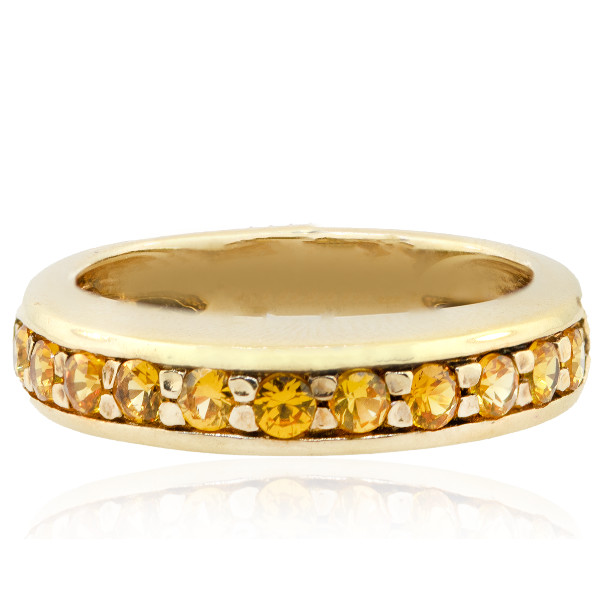 14K Yellow Gold Citrine Ring