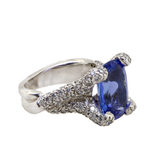 14K Tanzanite & Diamond Ring