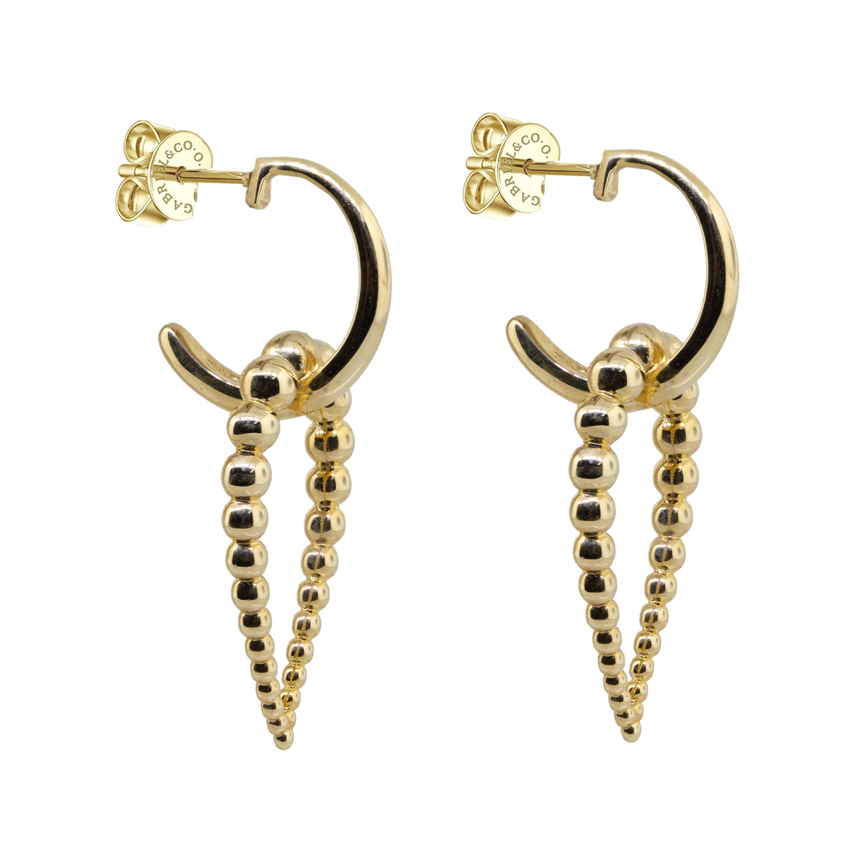 14KY 6.00 gm. Bujukan Drop Earrings
