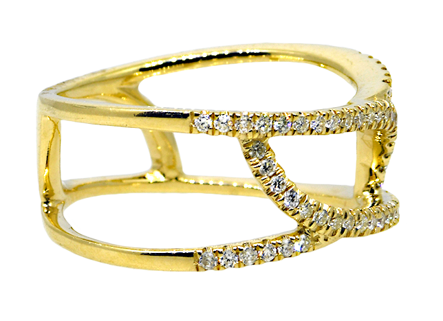 14KY Diamond Fashion Ring