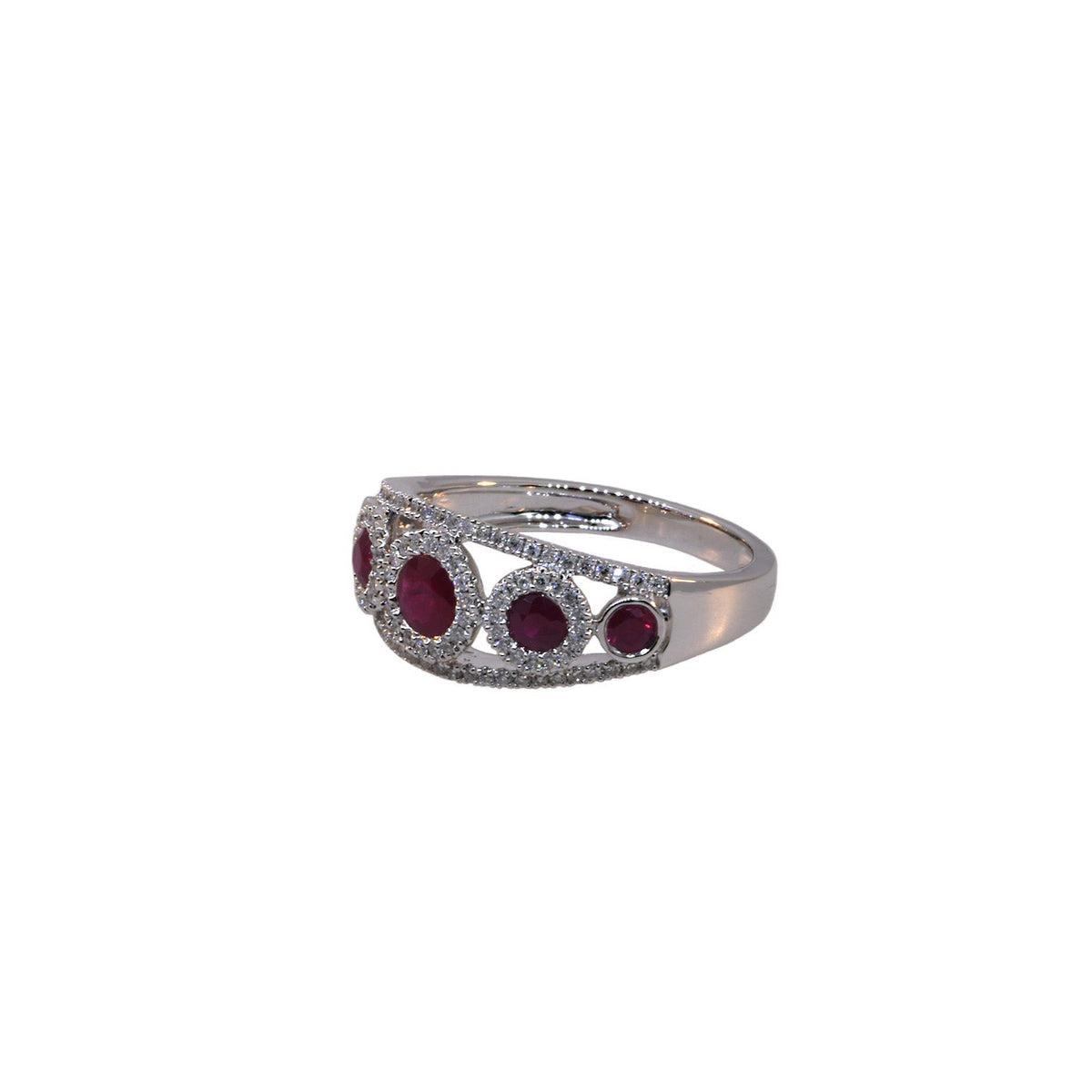Ruby and Diamonds Ring