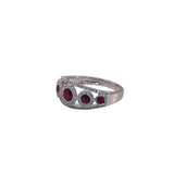 Ruby and Diamonds Ring