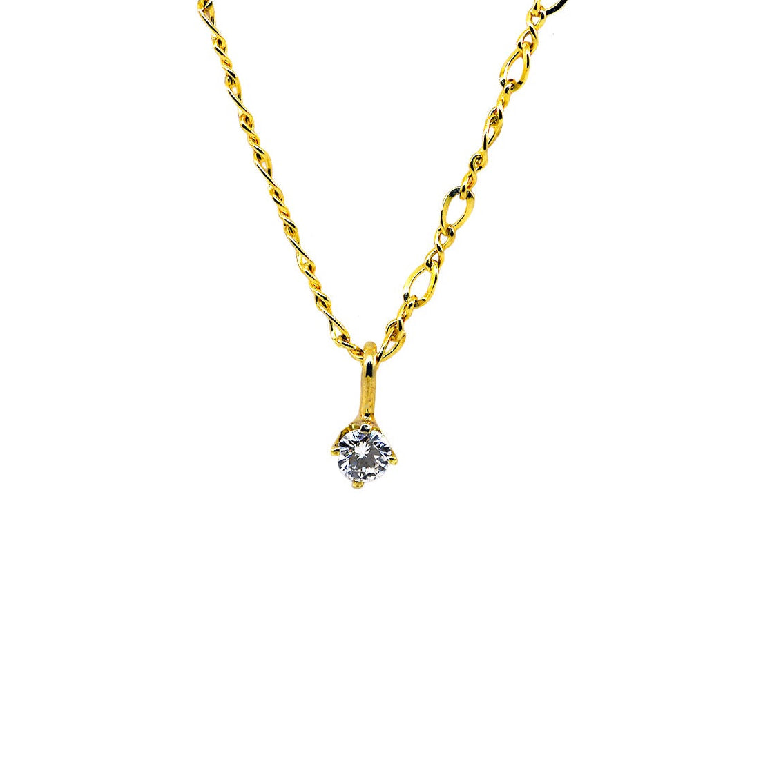Diamond Solitaire Pendant