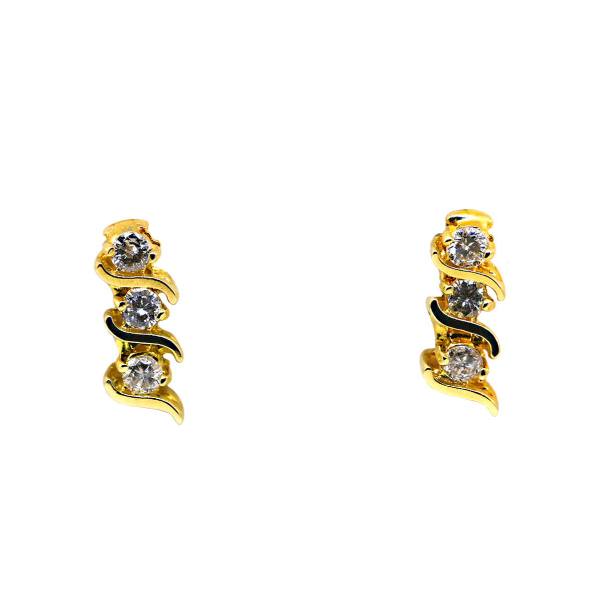 Diamond Dangle Earrings