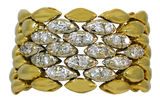 14KWY Diamond Flex Panther Ring