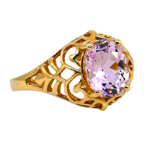 14KY Kunzite Ring