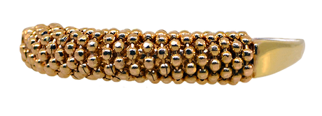 14KR Beaded Pattern Ring