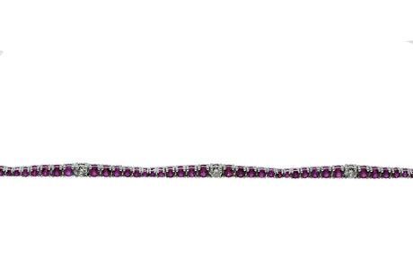 Ruby and Diamond Bracelet