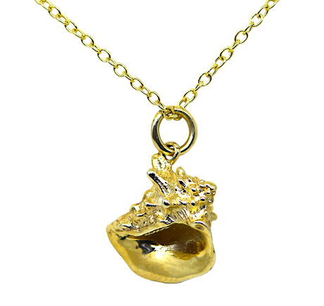 Conch Shell Charm Pendant