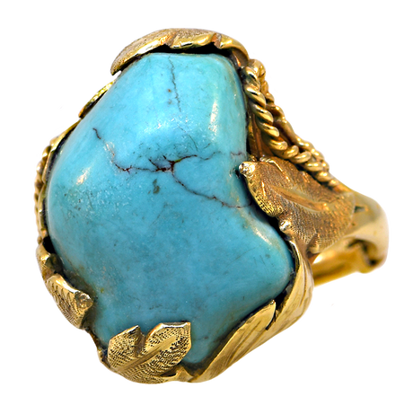 14KY Turquoise Ring (Estate)