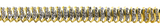 Gold bracelet with diamond accents on a white background