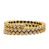 14KY Fancy Wrap Around Diamond Ring