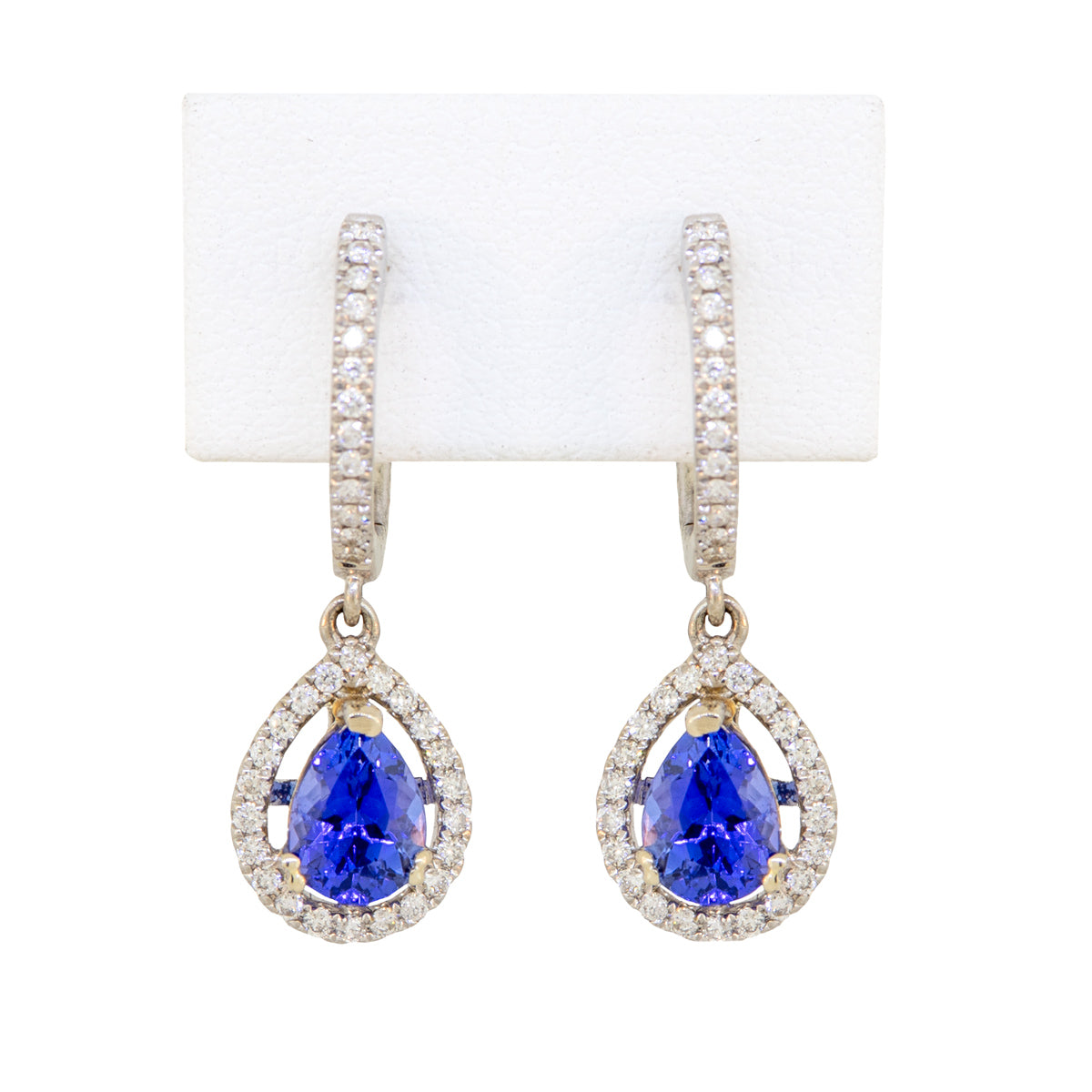Rhombus Dangle Earrings in Rose Gold | Simple Earrings for Bridesmaids –  PoetryDesigns