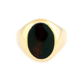 Blood Stone Gold Ring
