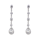 Beautiful 14K Diamond Dangle Earrings