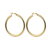 14KY Hoop Earrings