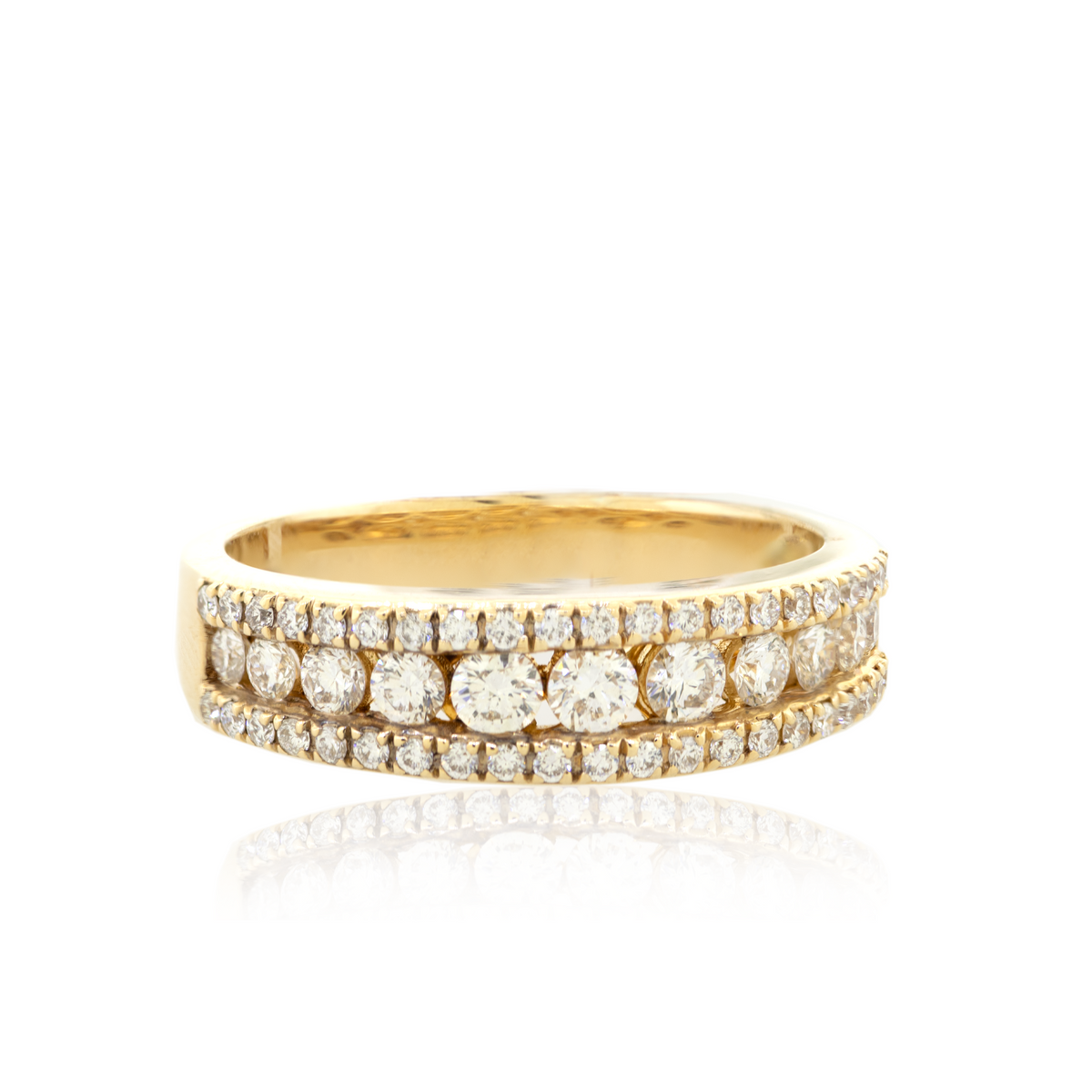 14K Diamond Fashion Ring