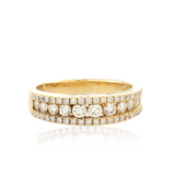 14K Diamond Fashion Ring