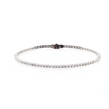 18KW 6.70gm Diamond Tennis Bracelet