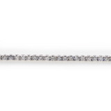 18KW 6.70gm Diamond Tennis Bracelet