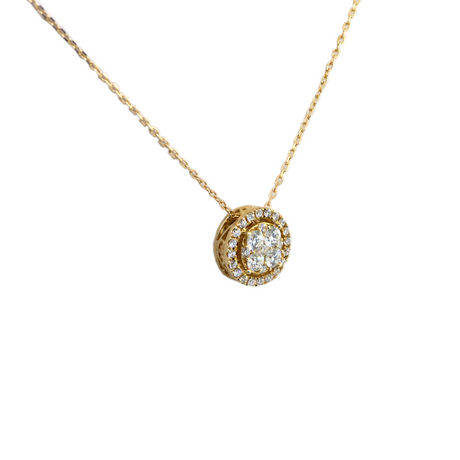 14KY Diamond Necklace