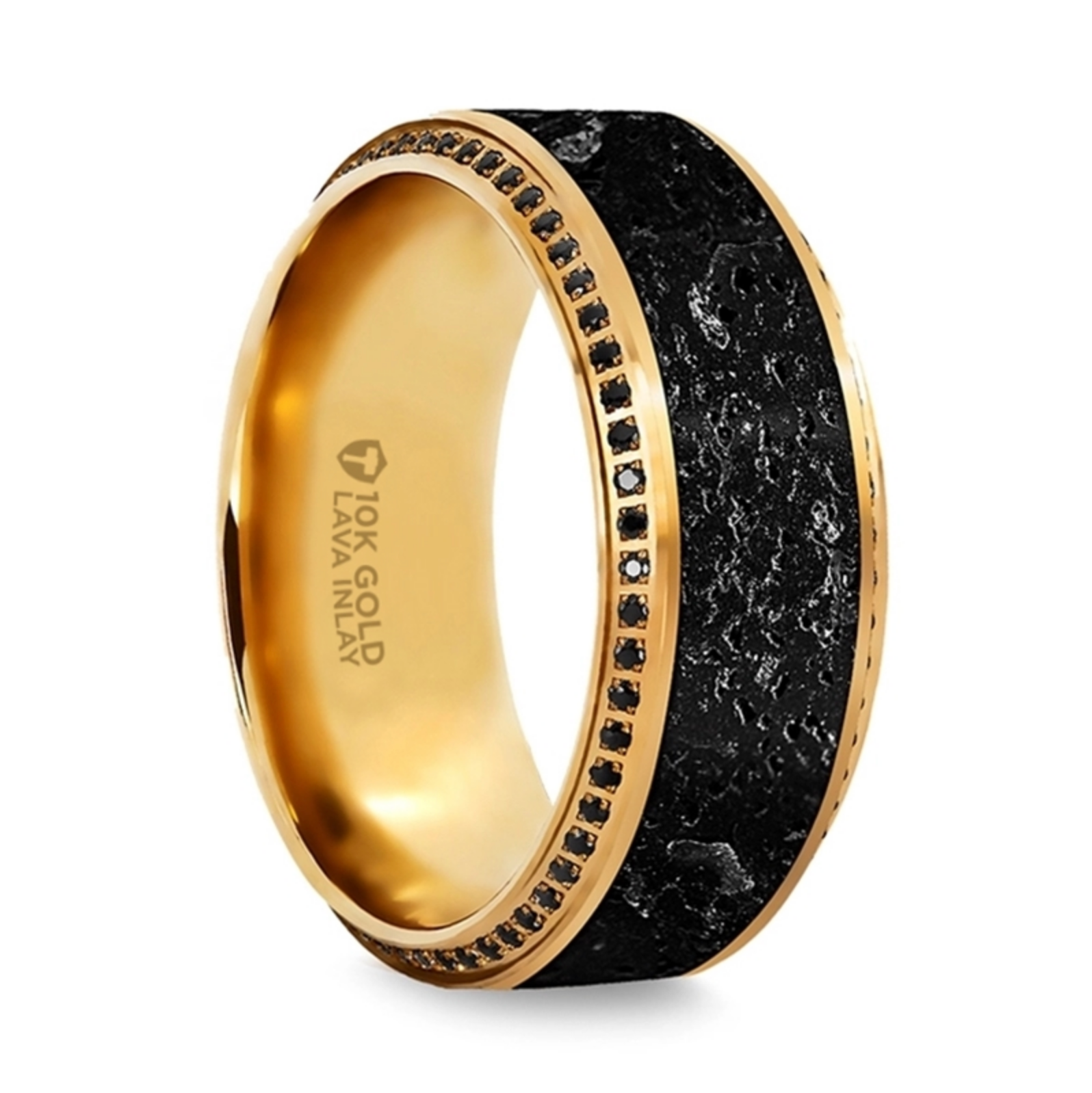 Inlaid diamond rings on sale