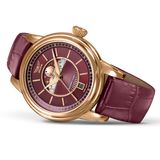 Aviator Douglas MoonFlight watch with Rose Taupe Calf Leather strap