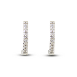 Diamond Huggie Earrings