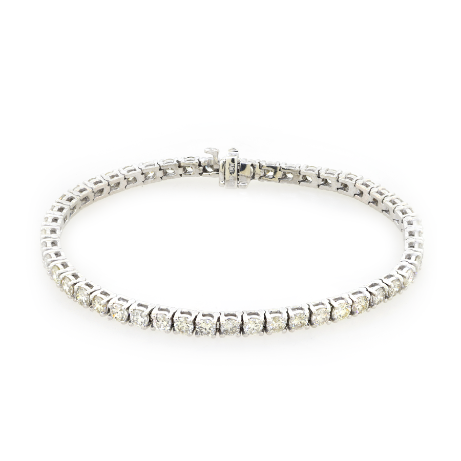 Diamond Tennis Bracelet – Circa 6 Carats - The Antiques Room