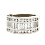 18KW 11.30gm Diamond Fashion Ring