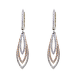 Diamond Dangle Earrings