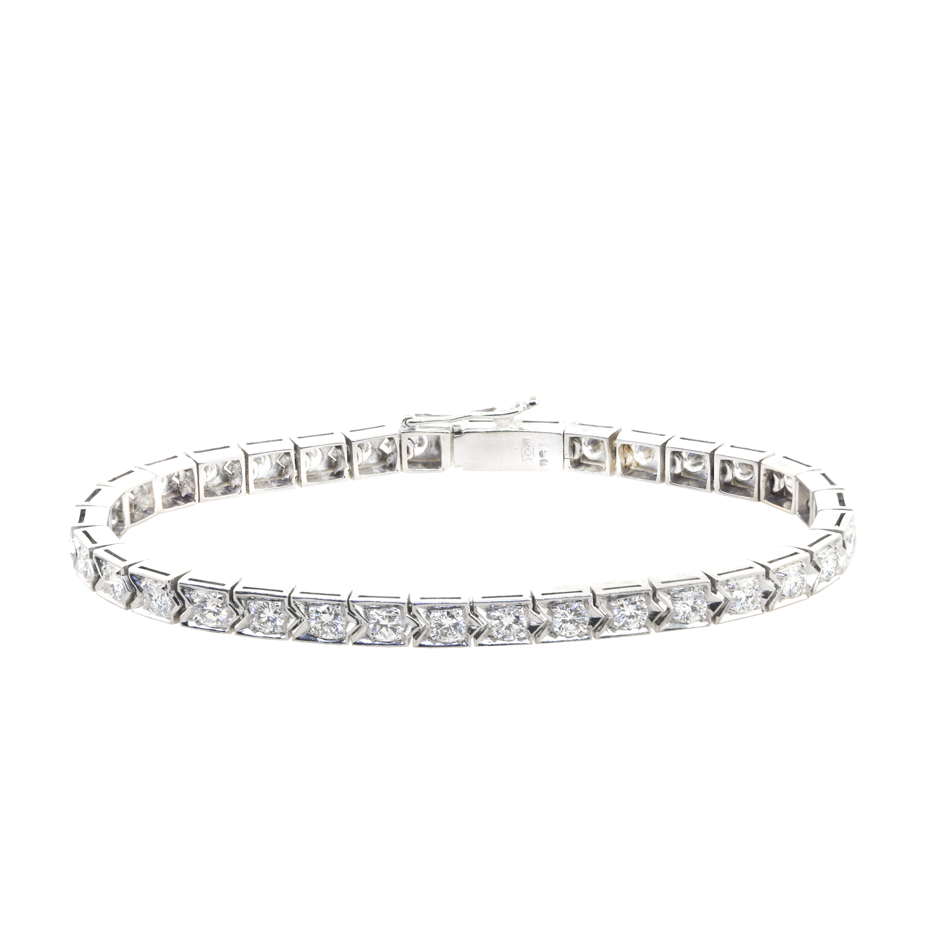 Emerald Cut Diamond Tennis Bracelet – NIYA K