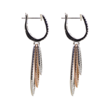Diamond Dangle Earrings