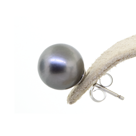 9mm Tahitian Pearl Earrings