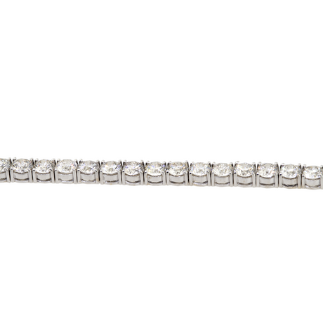 14KW 22.00 gm. Diamond Tennis Bracelet