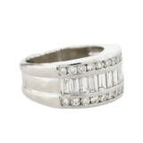 18KW 11.30gm Diamond Fashion Ring