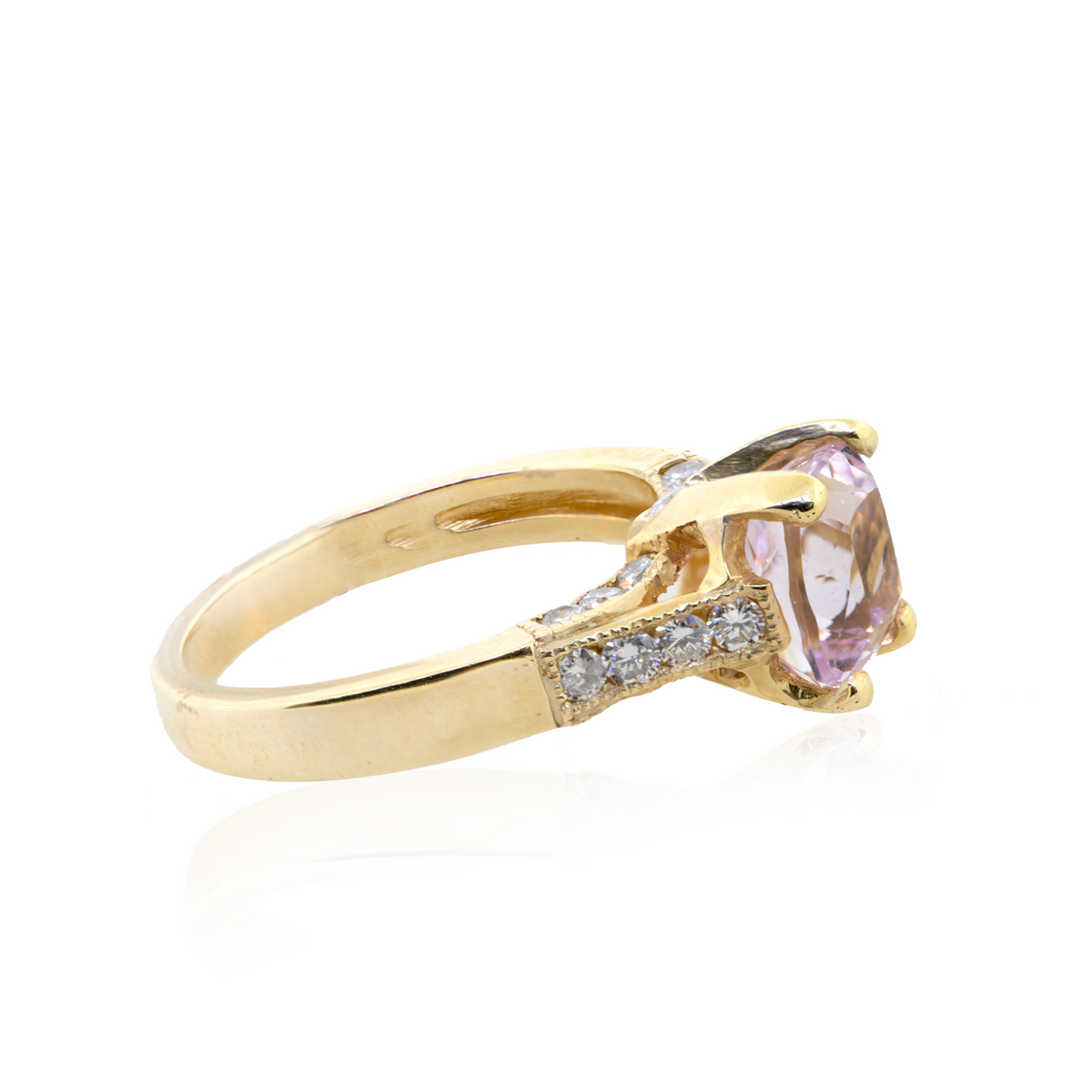 14K Kunzite Ring